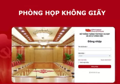 Thông tin Quản trị hệ thống Phòng họp không giấy